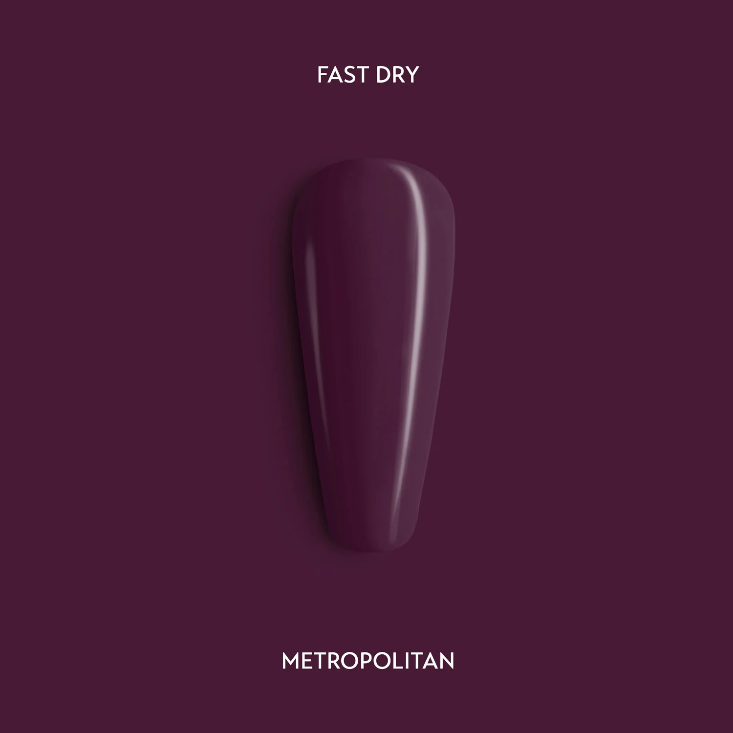 Metropolitan Nail Polish Fast Dry 7 - fast-drying classic nail polish - 7ml - Image 2