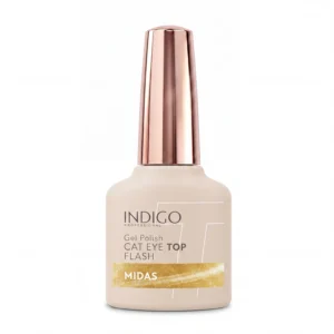 Midas - Cat Eye Gel Top Coat with Flash glitter - 7ml