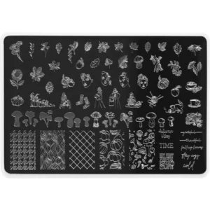 Autumn 1 stamping plate - 1pcs