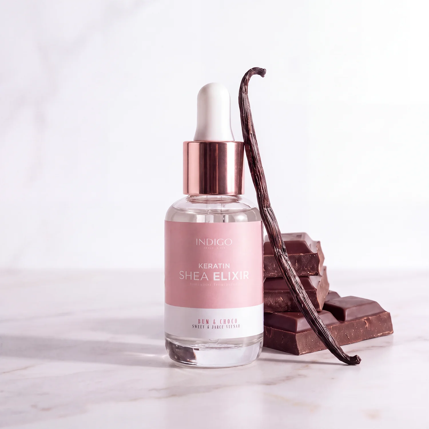 Rum & Choco - Shea Elixir cuticle oil with keratin - 8ml - Image 2